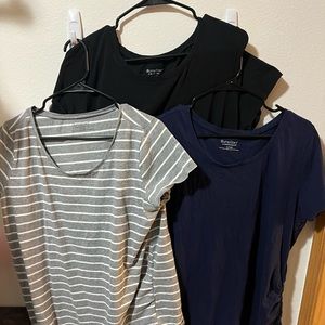 MATERNITY- 3 pack bump start shirts